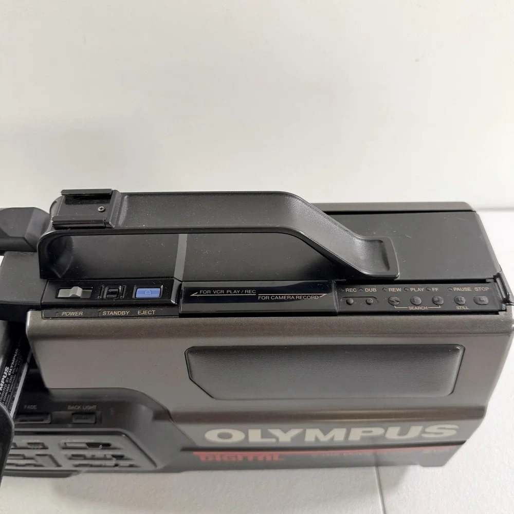 Olympus VX-S405-U Digital S-VHS Movie Camcorder W/ Accessories AS IS FOR PARTS
